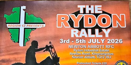 R12 South west Rydon Rally