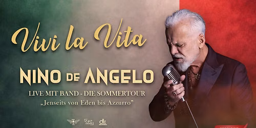 NINO DE ANGELO - VIVI LA VITA | Leipzig