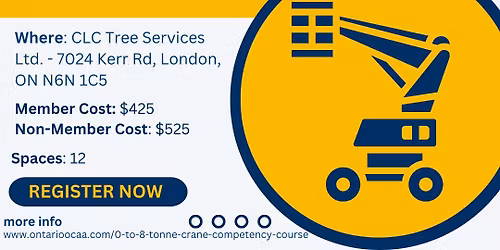 0-8 Tonne Crane Competency Course - London