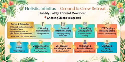 \ud83c\udf38 April Session: Ground & Grow Retreat \ud83c\udf38