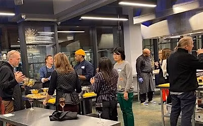 Saturday Night Social: Mini Flatbreads & Spritzer