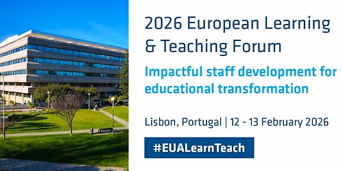 2026 European Learning & Teaching Forum "Impactful staff development for educational transformation"