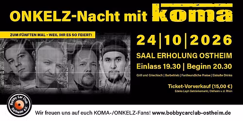 ONKELZ-Nacht mit KOMA