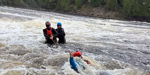 TR 2 \u2013 Technicien aux op\u00e9rations de sauvetage en rivi\u00e8re\u200b (16h) par le CSRQ. 13-14 juin 2026