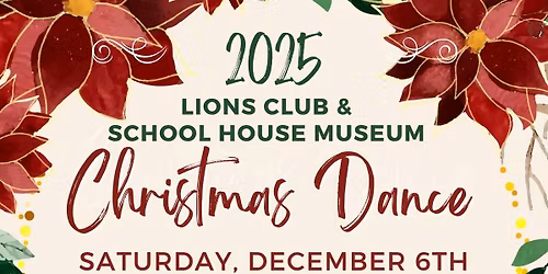 Lions Club School House Christmas Dance