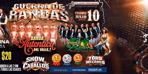 BANDA LA SUPREMA, BANDA LA AUTENTICA DEL VALLE & MAS