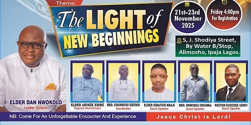 2025 Annual Retreat of Nsukka Zone Fellowship, Lagos Branch 