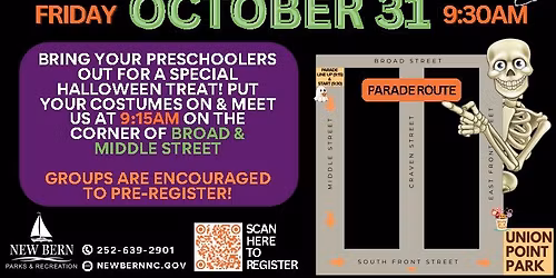 2025 Halloween Preschool Parade