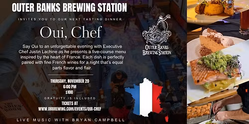 Oui, Chef! - Tasting Dinner