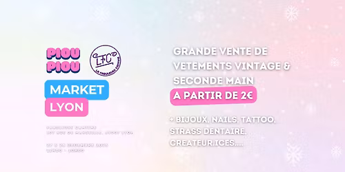 \ud83c\udf1fLYON : MEGA FRIPE A PARTIR DE 2\u20ac, CREATEUR.ICES...\ud83c\udf1f