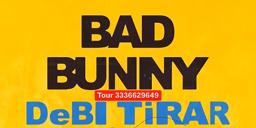 Bad Bunny tour Guadalajara