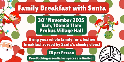 Family Breakfast with Santa