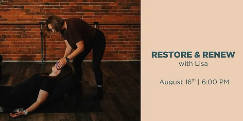 Restore & Renew Pop-Up