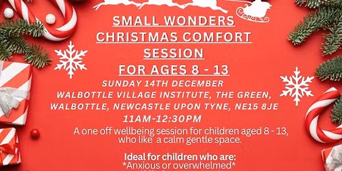 Children's Christmas Comfort session 