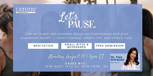 Free Perimenopause Wellness and Education Event