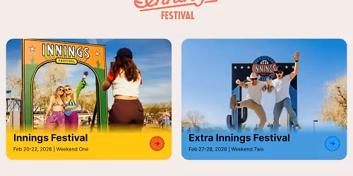 Parking Innings Festival - (Saturday Pass) with Twenty One Pilots, Cage the Elephant, Lord Huron, and more!