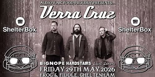 AUDIO JUNK FOOD PRESENTS: Verra Cruz \/\/ BIGNOPE \/\/ Hard Stairs \/\/ Saint Senara