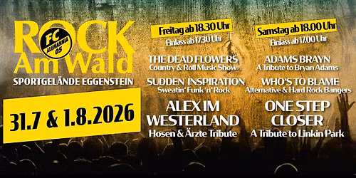 ROCK am WALD 2026 \u2013 Samstag, 01. August