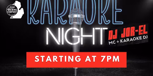 Karaoke Night - Nov 7th with DJ JOR-EL