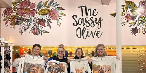 Create Your Own Pet Face Shirt Event