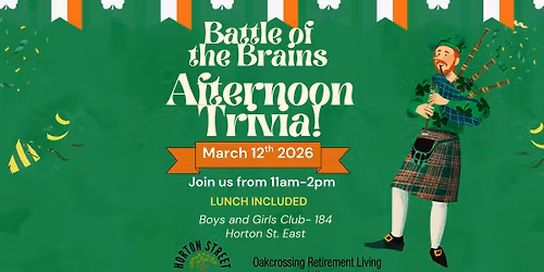 BATTLE OF THE BRAINS TRIVIA