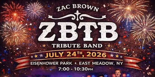 Zac Brown Tribute Band w\/spg Guys with Guitars @ Eisenhower Park, East Meadows NY