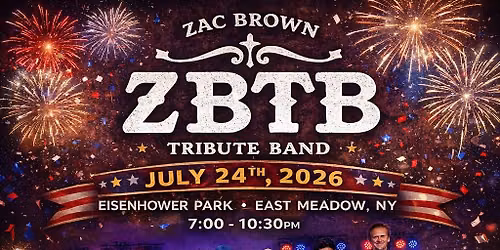 Zac Brown Tribute Band w\/spg Guys with Guitars @ Eisenhower Park, East Meadows NY
