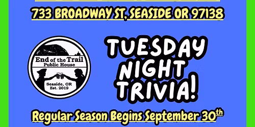 Tuesday Trivia!