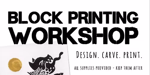 Block Printing Workshop