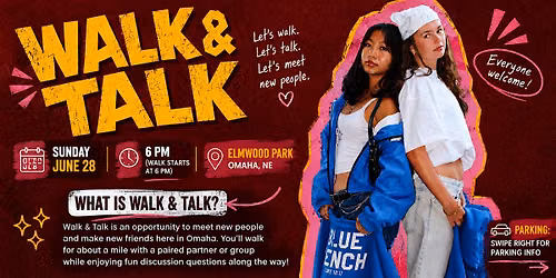 Walk & Talk Meet New People!