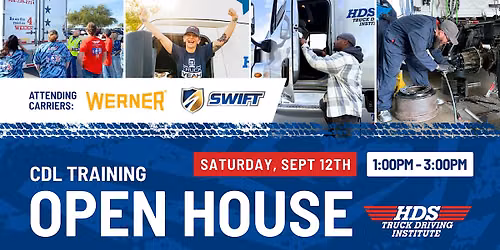 CDL Training Open House (w\/ Werner and Swift)