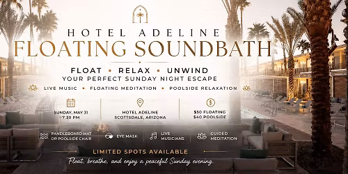 Hotel Adeline Floating Soundbath