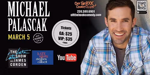 Comedian Michael Palascak Live in Naples, Florida!