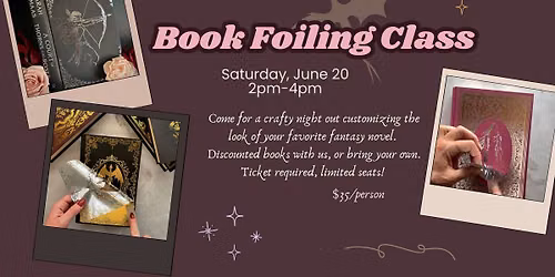 Book Foiling Class