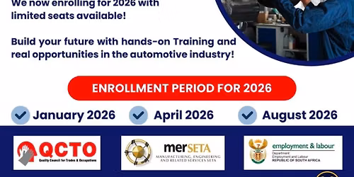 Open Day inviting all Grade 9 to 12 and school leavers