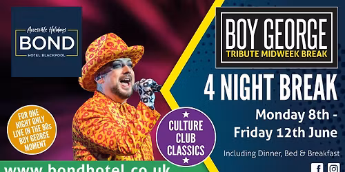 \u2728 The Boy George Experience \u2013 A Night of Iconic Hits!