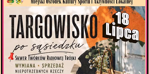 Targowisko po s\u0105siedzku,warsztaty,jarmark r\u0119kodzie\u0142a.