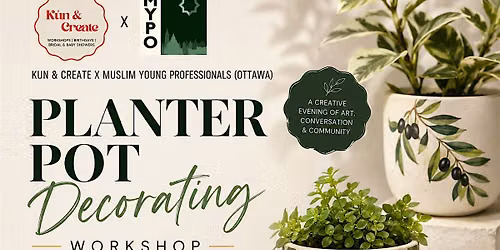 Planter Pot Decorating Workshop
