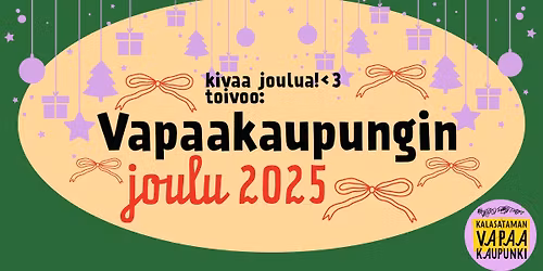 Vapaakaupungin joulu 2025