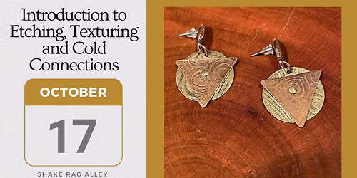 Introduction to Etching, Texturing and Cold Connections
