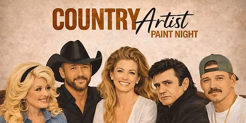 Country Artist Paint Night at Cooperage Brewing Co.
