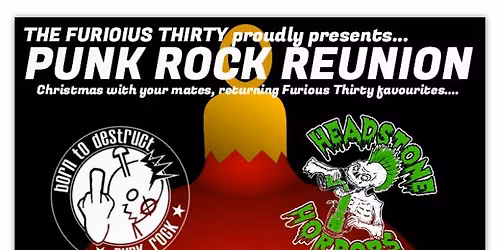 THE FURIOUS THIRTY PRESENTS....PUNK ROCK REUNION! 