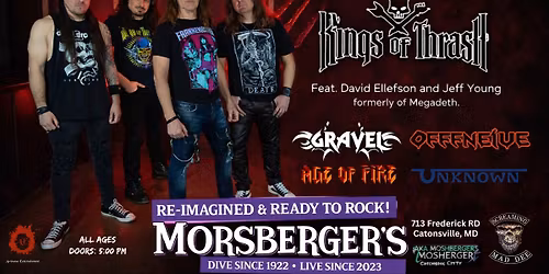 Kings of Thrash Feat. David Ellefson & Jeff Young formerly of Megadeth