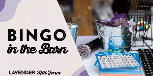 Bingo in the Barn at Lavender Hill Farm