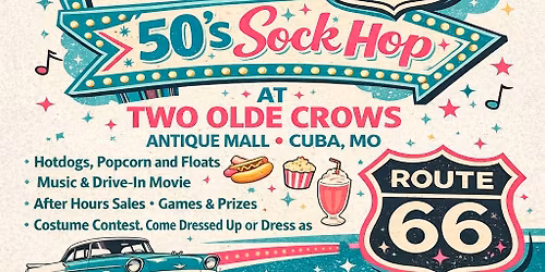 Route 66 Vintage Sock Hop