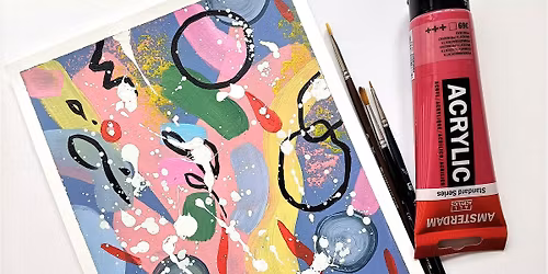 Abstract Art with Acrylics