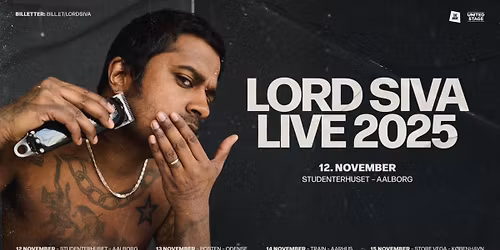 Lord Siva + support: buildupbreakdown \/\/ Studenterhuset, Aalborg