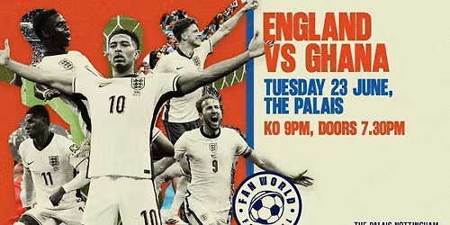 Fan World - England v Ghana: World Cup 2026