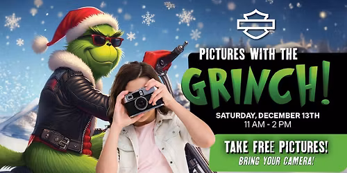 Pictures with the Grinch 