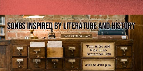Tom Alter & Nick Juno: Songs Inspired by Literature and History